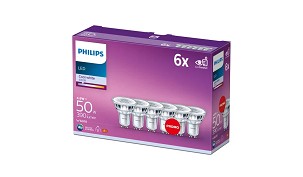 LED SIJALICA GU10 4.6W NW 4000K 6pack PHILIPS